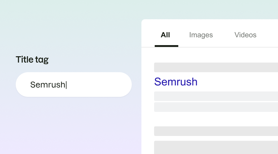 Enter Your Title Tag