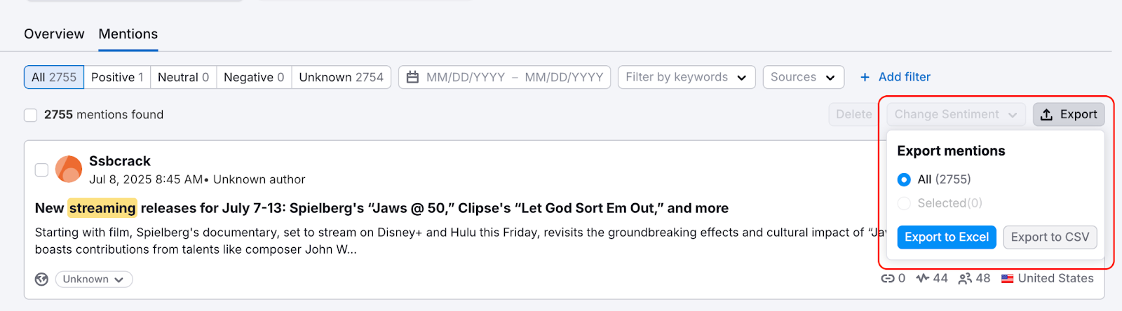 How to manage and share your media monitoring results image 8