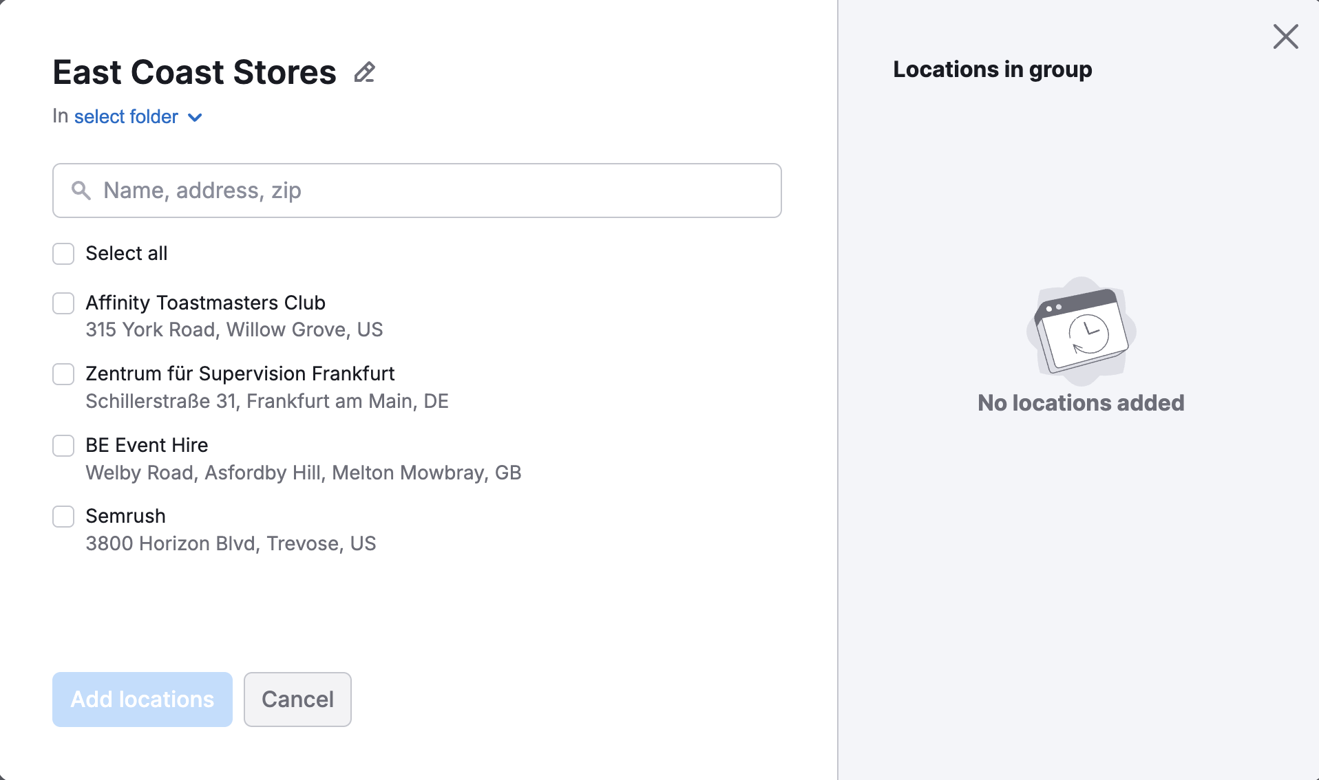 Managing Multiple Locations with Groups image 2