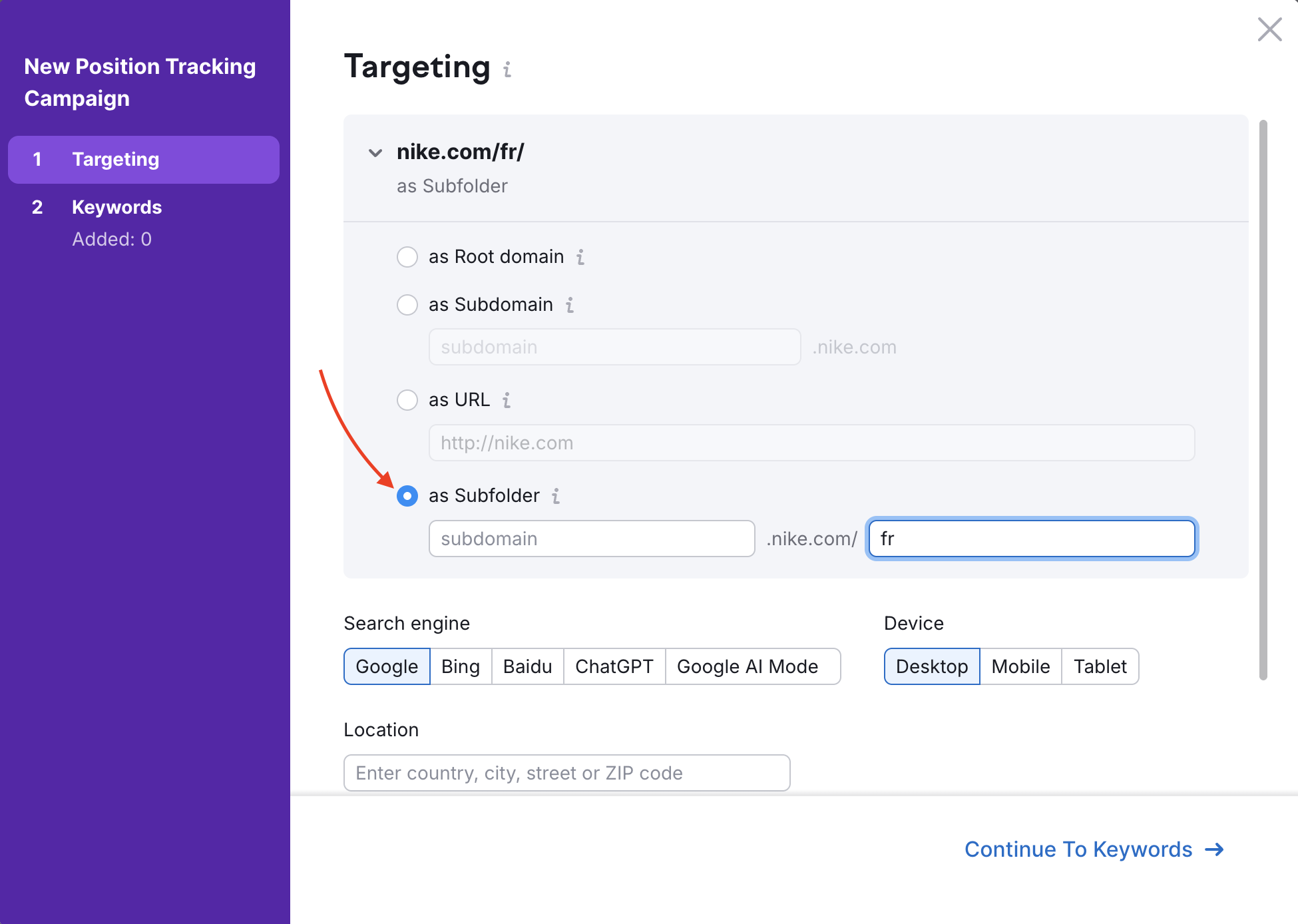How to Set up Website Monitoring Tools in Multiple Folders image 7