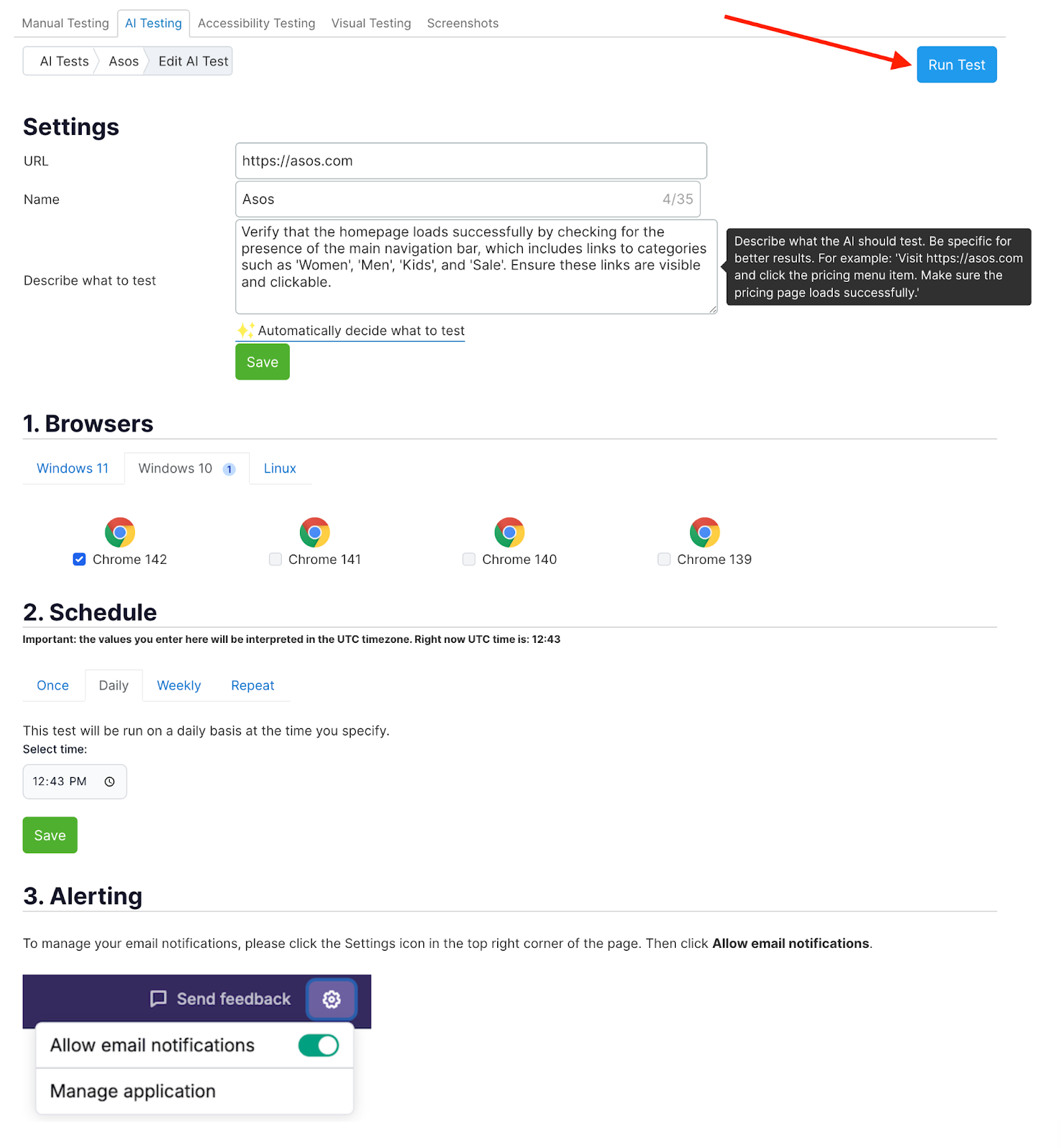 AI Website Testing image 11